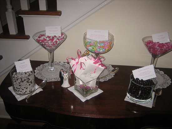 Poems for a Wedding Candy Buffet.